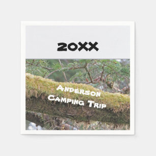 Guardanapo De Papel Viagem russa ao ar livre para acampamento familiar