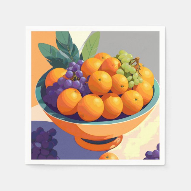 Guardanapo De Papel Vibin" com Vitamina C (Frente)