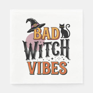 Guardanapo De Papel Vibrações de Bruxa Má Vintage Design de Camisa de 