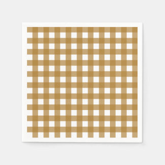 Guardanapo De Papel Vichy Sienne