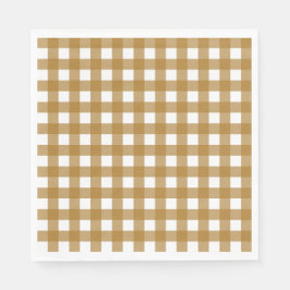 Guardanapo De Papel Vichy Sienne