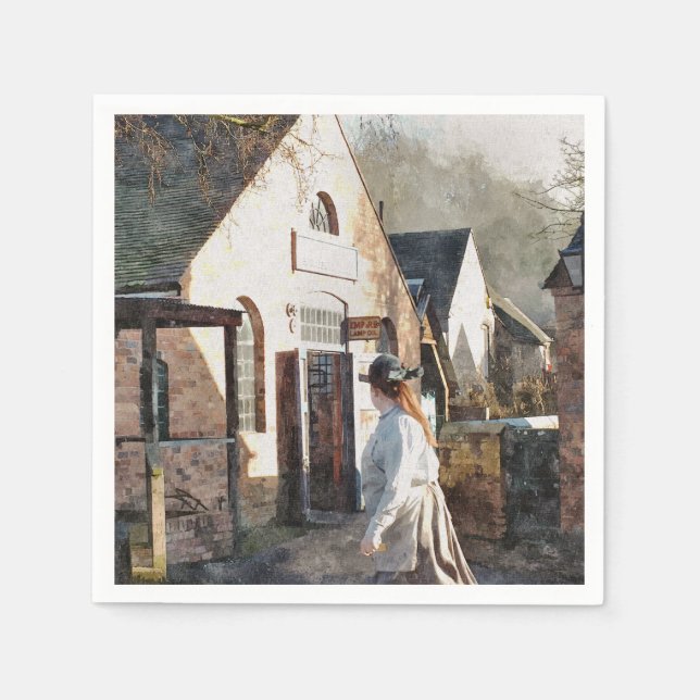 GUARDANAPO DE PAPEL VICTORIAN ENGLAND (Frente)