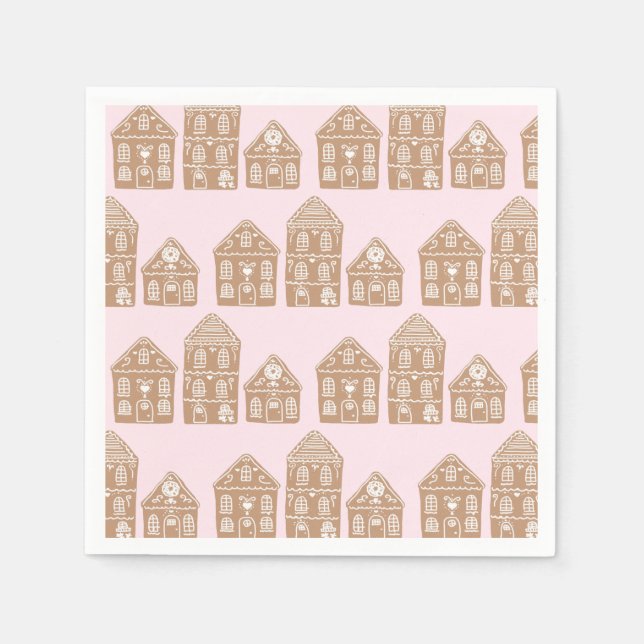 Guardanapo De Papel Village de Gingercake (Frente)