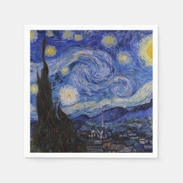 Guardanapo De Papel Vincent Van Gogh - A noite de Starry