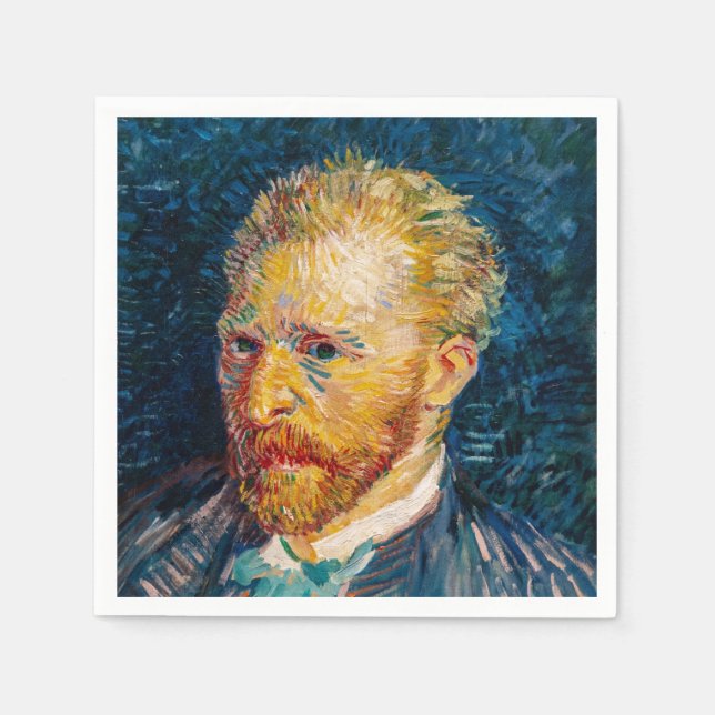 Guardanapo De Papel Vincent Van Gogh - Autorretrato (Frente)