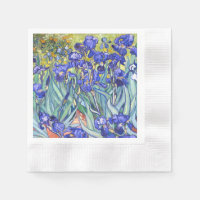 Vincent Van Gogh Irises Floral Vintage Fine Art