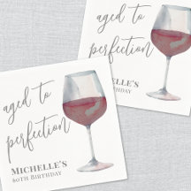 Vinho Envelhecido Em Perfeição Aniversário