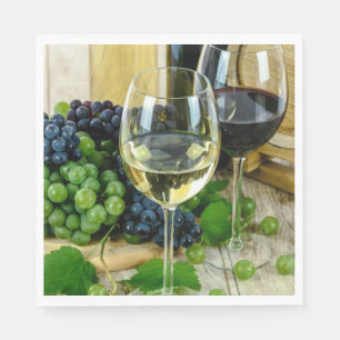 Guardanapo De Papel Vinho fino, envelhecido até a perfeição