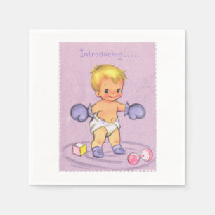 Guardanapo De Papel Vintage Baby Boy
