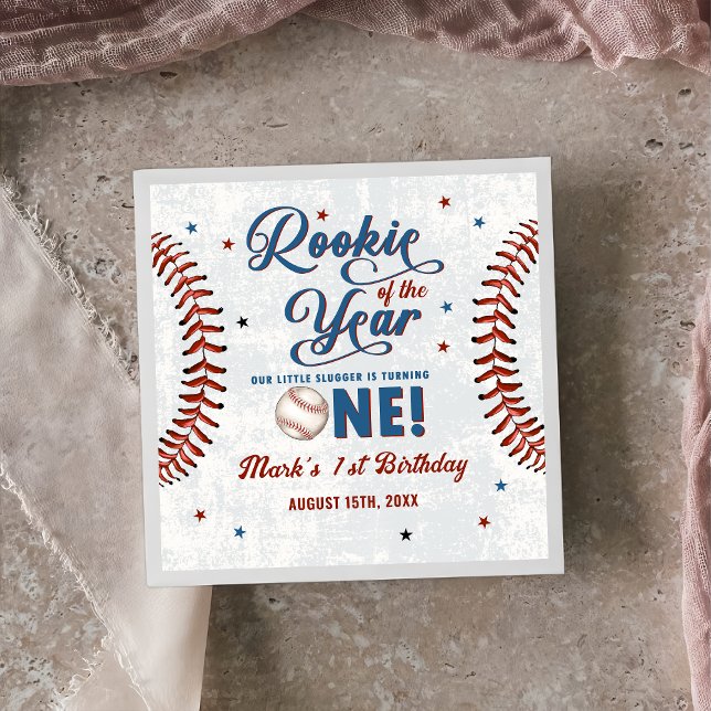 Guardanapo De Papel Vintage Baseball Party Napkins (Criador carregado)