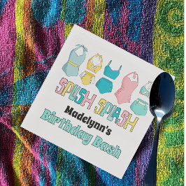 Guardanapo De Papel Vintage Bathing Suits Swimfatos Piscina