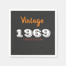 Vintage edição limitada de 1969 Gift