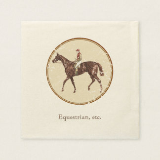 Guardanapo De Papel Vintage Equestrian