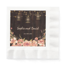 Vintage Floral Wood Old Lanterns Casamento