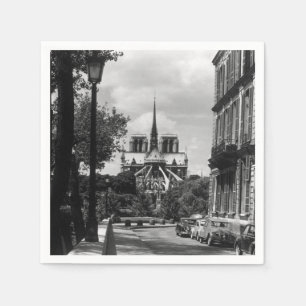 Guardanapo De Papel Vintage France Paris notre dame santo louis Island