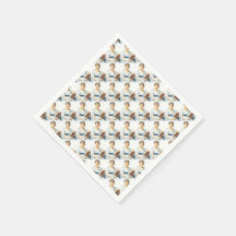 Vintage Jane Austen Paper Napkins