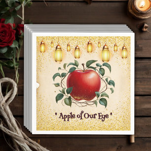 Guardanapo De Papel Vintage Magic Apple of Our Eyes Chá de fraldas