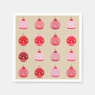 Guardanapo De Papel Vintage Ornaments Natal