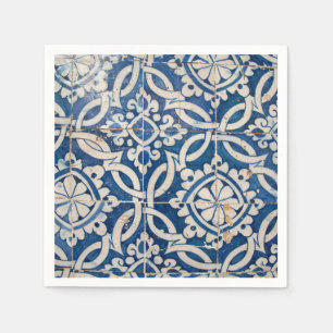 Guardanapo De Papel Vintage português azulejo