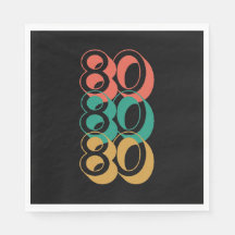 Vintage Retro 1980 Vermelho Verde Amarelo