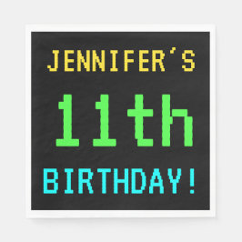 Guardanapo De Papel Vintage/Retro Jogo de Vídeo de Divertimento