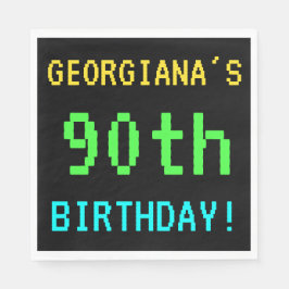 Guardanapo De Papel Vintage/Retro Jogo de Vídeo de Divertimento