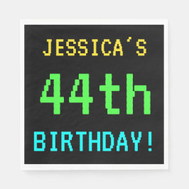 Guardanapo De Papel Vintage/Retro Jogo de Vídeo de Divertimento