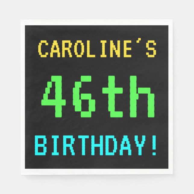 Guardanapo De Papel Vintage/Retro Jogo de Vintage Divertido (Frente)