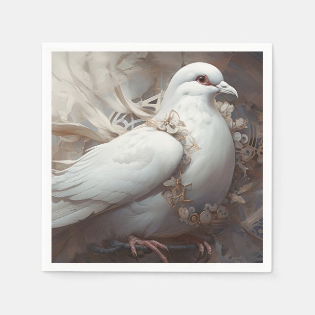 Guardanapo De Papel Vintage Rustic Wedve (Frente)