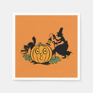 Guardanapo De Papel Vintage Style Festa de Halloween Napkin