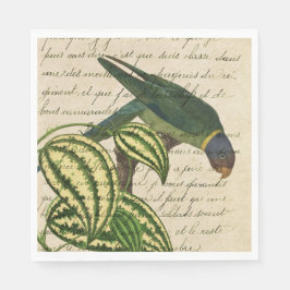 Guardanapo De Papel Vintage Tropical Parrot