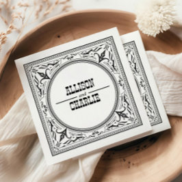 Guardanapo De Papel Vintage Western Cowboy Country Wedkins Napkins