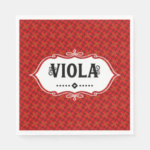 Guardanapo De Papel Viola Emblem