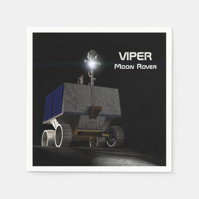 Guardanapo De Papel VIPER Rover Lunar (Frente)