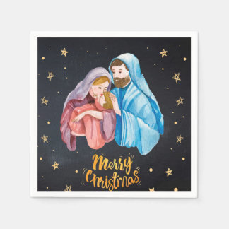 Guardanapo De Papel Virgem Maria Jesus Vintage Natal Natividade