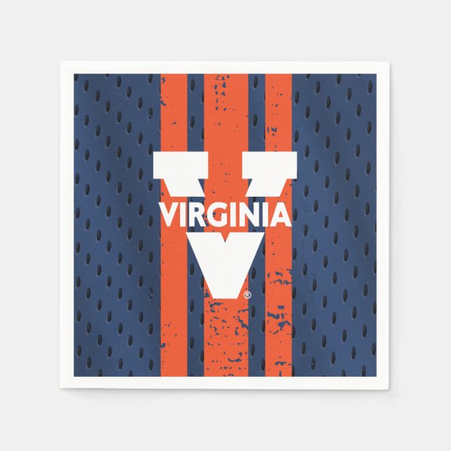 Guardanapo De Papel Virginia Cavaliers Jersey (Frente)
