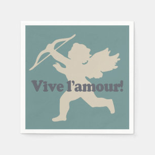 Guardanapo De Papel Vive L'amour Cupid Papel guardanapo