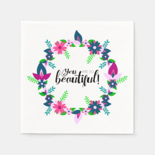 Guardanapo De Papel Você é tão linda!