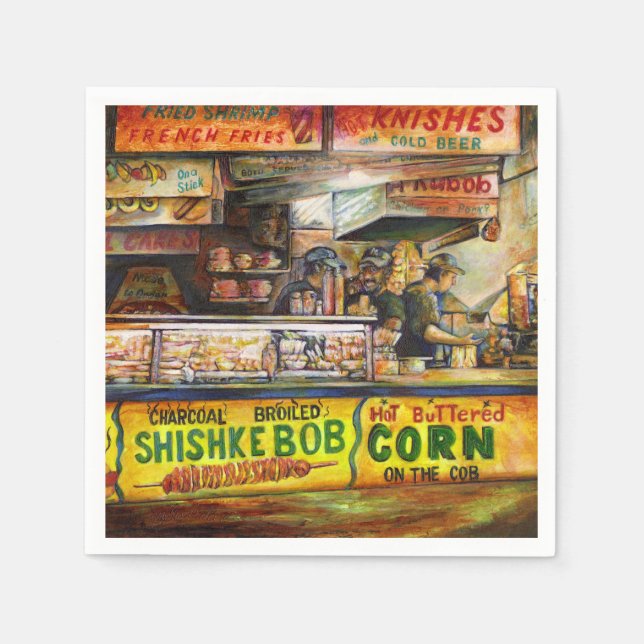 Guardanapo De Papel Você não pode competir com isso (Frente)