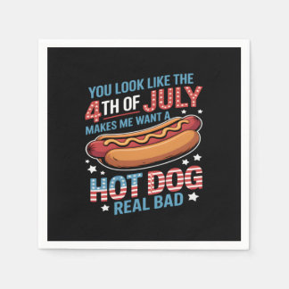 Guardanapo De Papel Você Parece Que O 4 De Julho Me Faz Querer Fazer Q