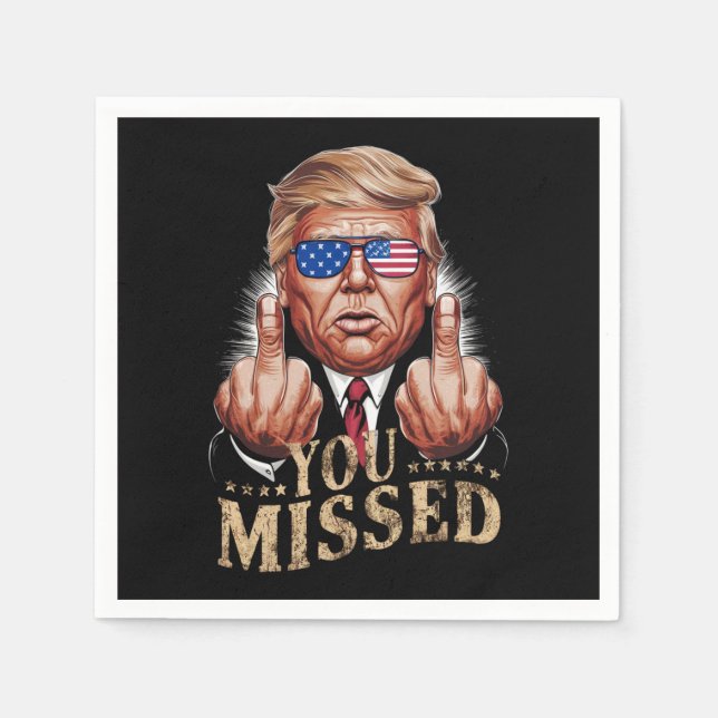 Guardanapo De Papel Você Perdeu Donald Trump A Eleição Dos EUA (Frente)