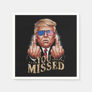 Guardanapo De Papel Você Perdeu Donald Trump Eleição EUA