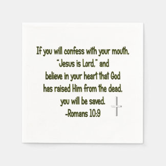 Guardanapo De Papel Você Será Salvo