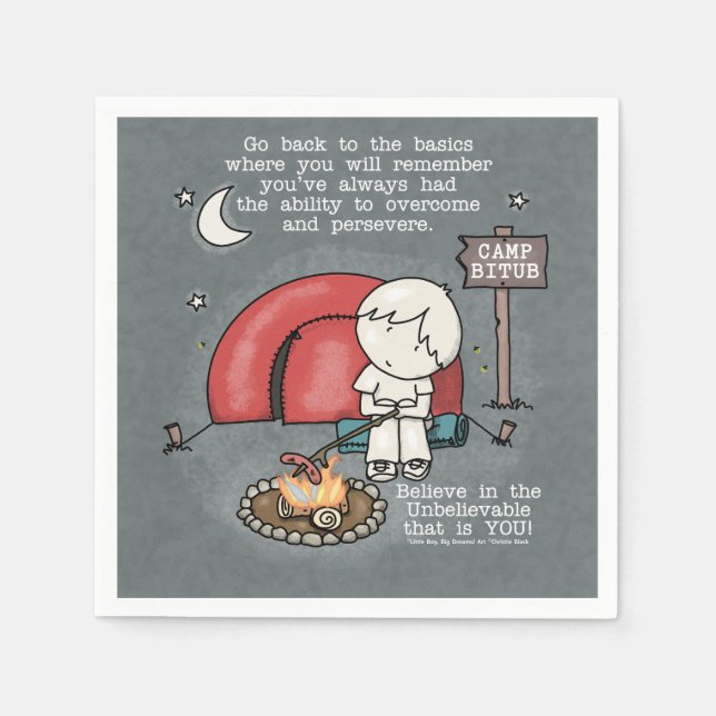 Guardanapo De Papel Voltar ao básico (Frente)