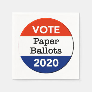 Guardanapo De Papel Votação em 2020