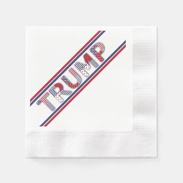 Guardanapo De Papel Votar Trump (Frente)