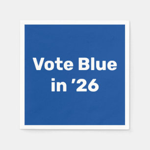 Guardanapo De Papel Vote Blue em 2026