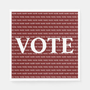 Guardanapo De Papel Vote Election Vote
