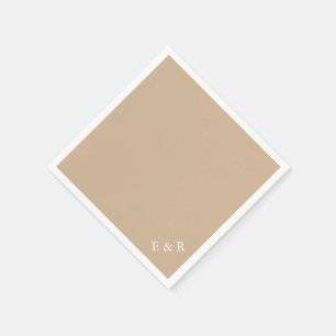 Guardanapo De Papel Warm Brown Sand - Spring 2018 London Fashion Trend