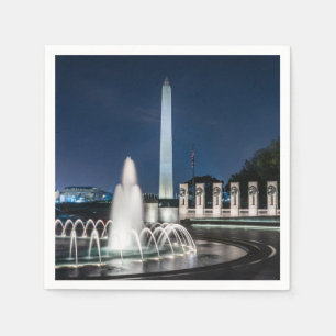 Guardanapo De Papel Washington Monument EUA George Washington